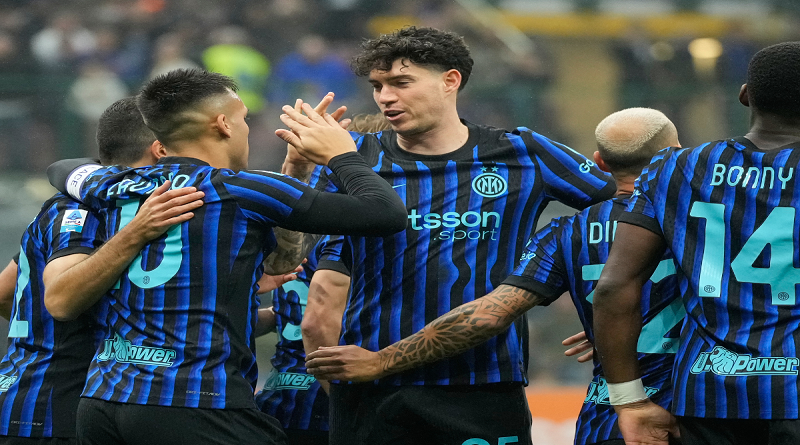 El Inter forzó un cuádruple empate en la Serie A   